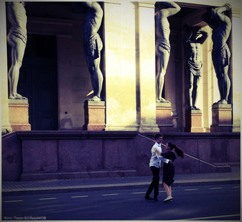 Утро после выпускного... / Петербург. Утро