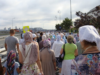 Крестный ход / Освящение воссозданного собора Казанской иконы Божией Матери 21 июля 2021