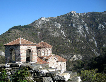 Асенова крепость / крепость, церковь, горы
