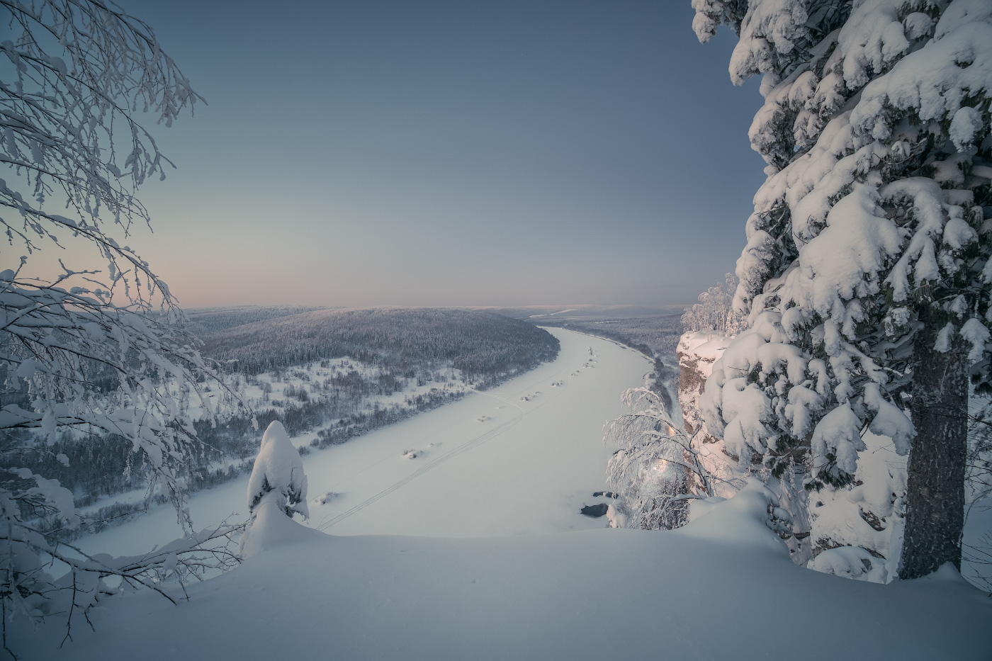 Ветлан Пермский край зимой