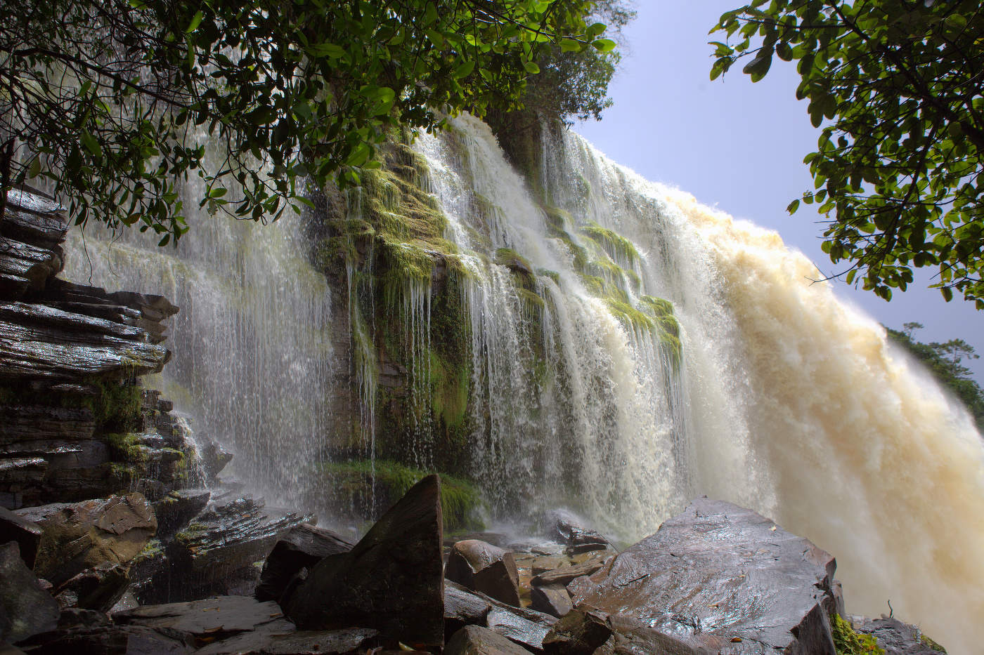 Водопад Эль ача Венесуэла