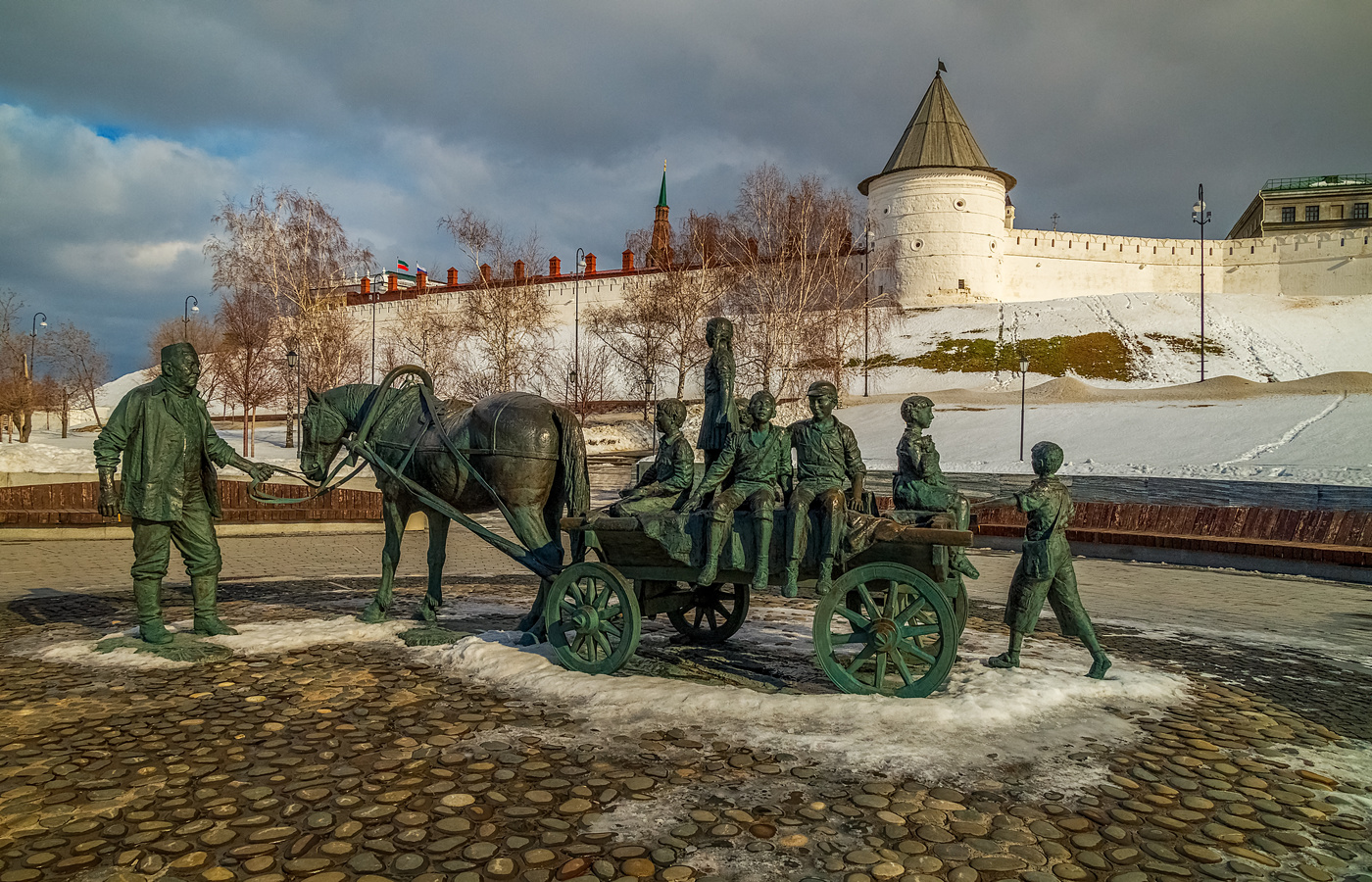 Памятники казани фото с названиями Памятник благотворителю в Казани / фото