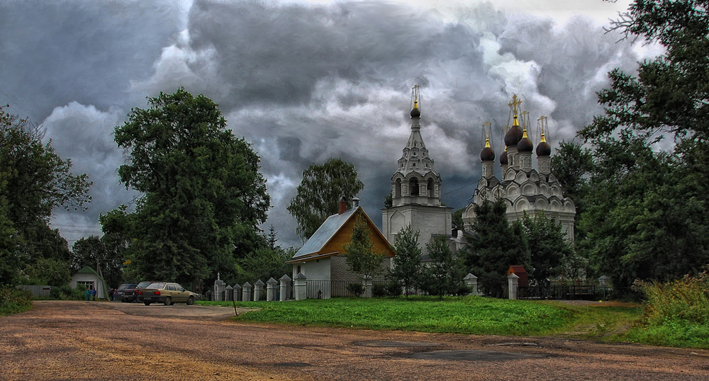 Храм В Селе Фото