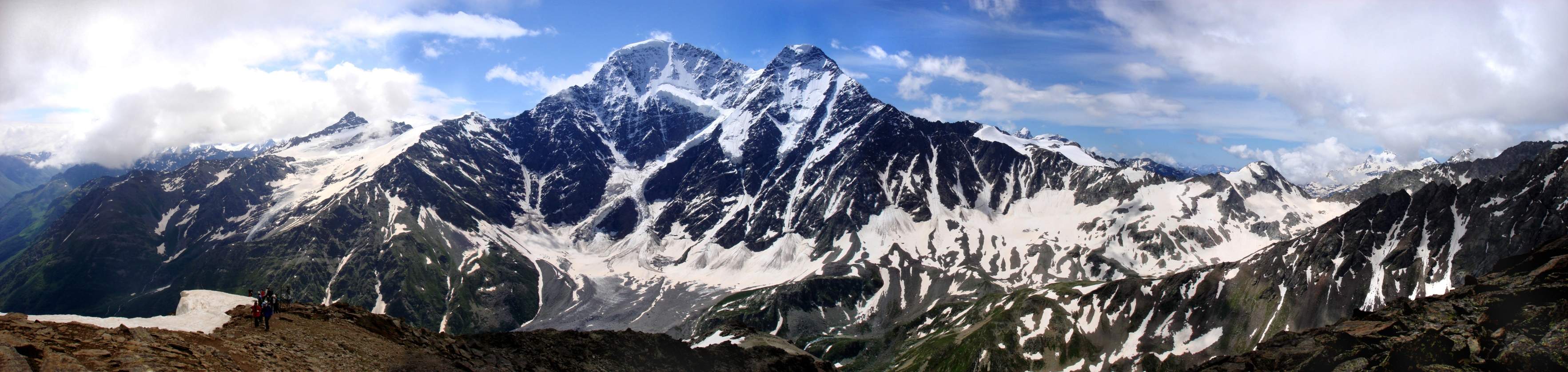 Гора Чегет ледник семерка