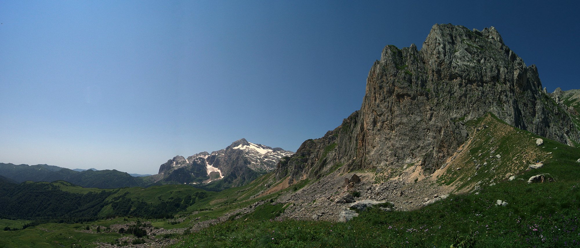 Гора Фишт панорама