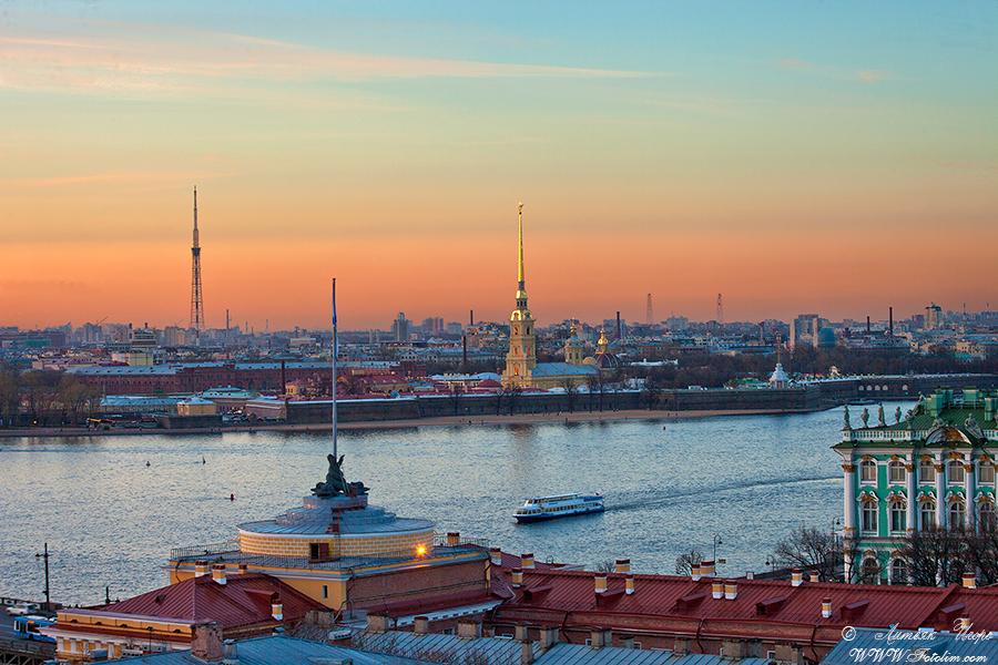 Петропавловская площадь Санкт Петербург