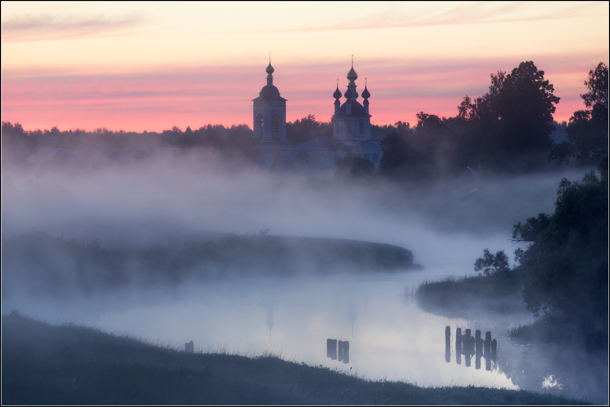 Храм В Тумане Фото Картинки Красивые