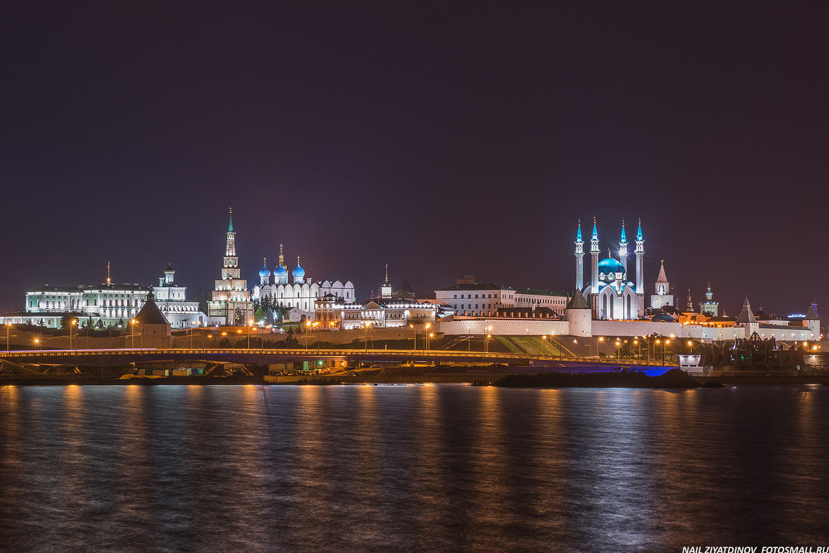 Казанский недели. Ночной Кремль Казань. Панорама Кремля Казань. Кремль Казань ночью. Центр Казани Кремль.