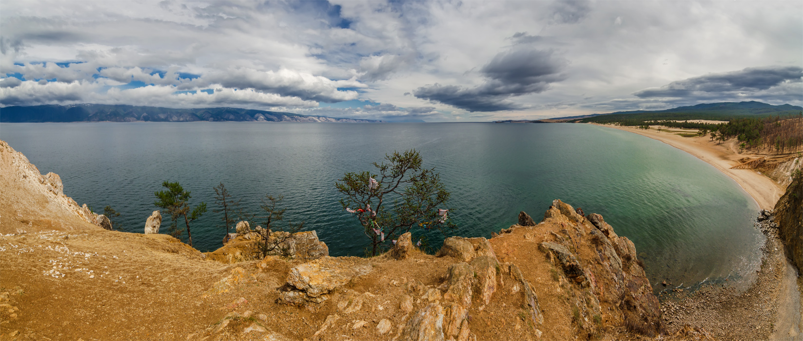 Байкал летом панорама