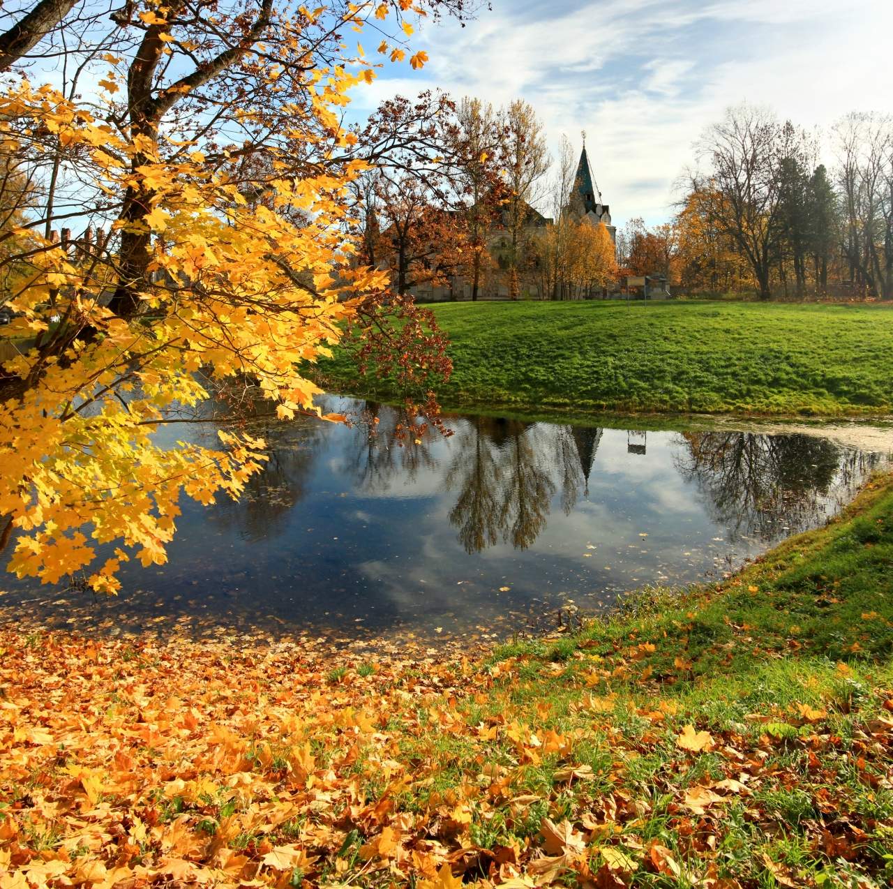 Фото Царского Села Осенью