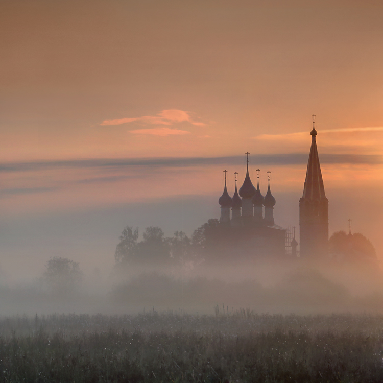 Храм В Тумане Фото Картинки Красивые