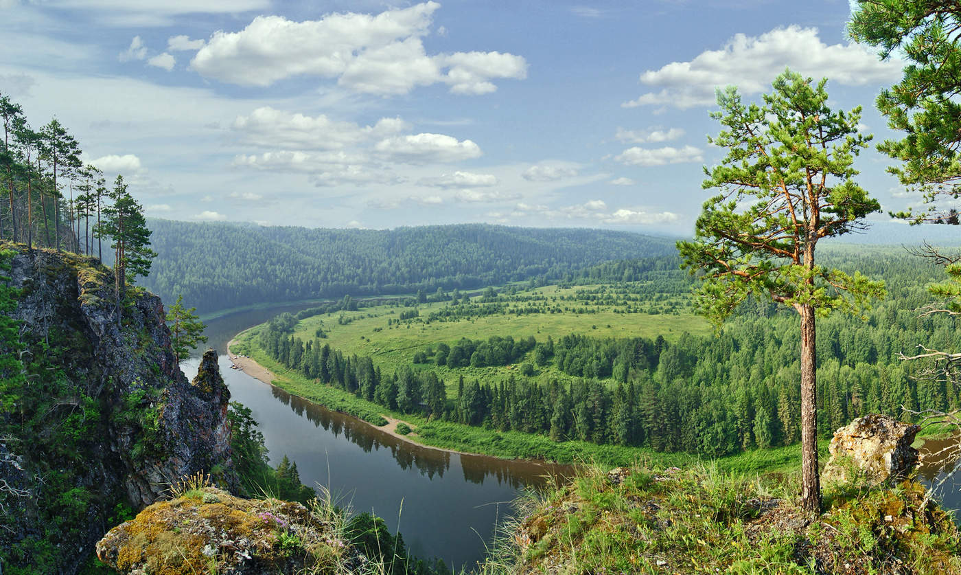 Река Чусовая камень Ростун