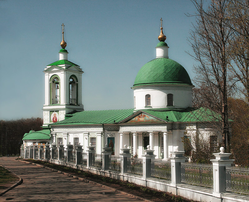 Воробьев храмы. Церковь на Ленинских горах.