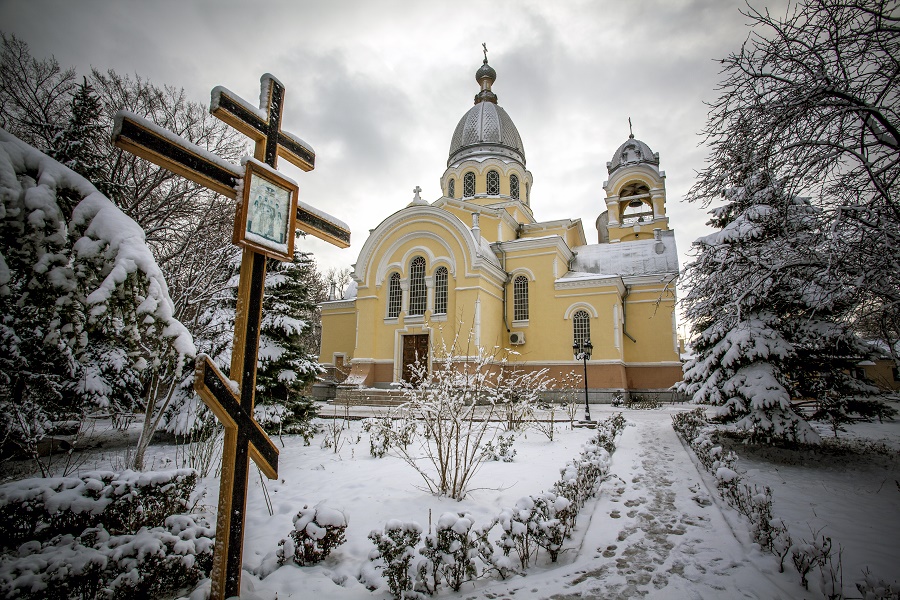 Курган Зима Фото