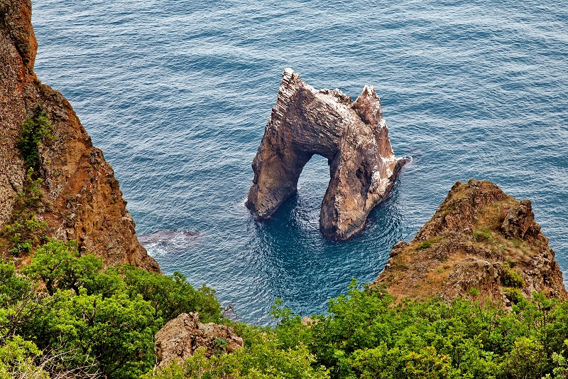 Скала Золотые Ворота Крым Фото