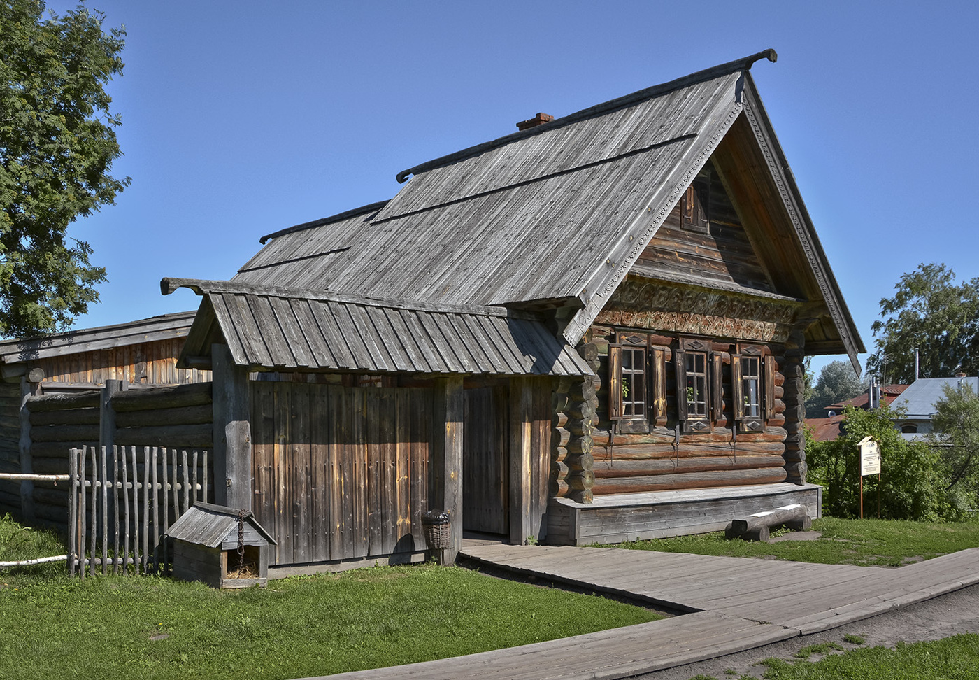 традиционные дома в россии