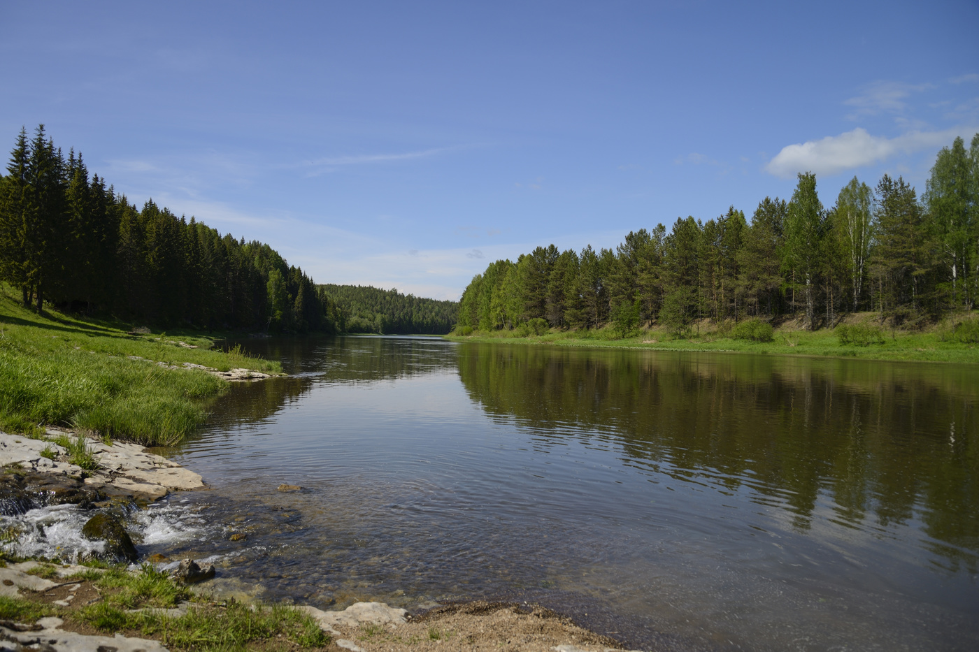 Река урал фото