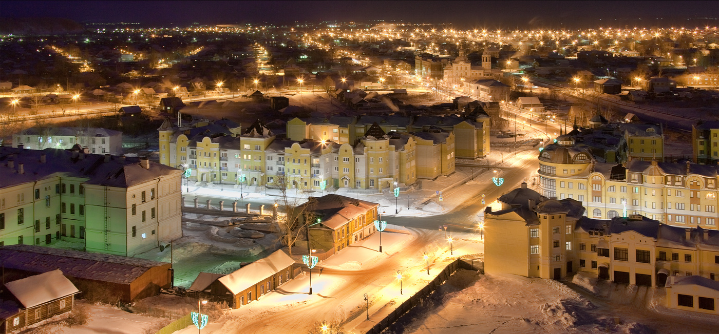 Тобольск вечерний фото