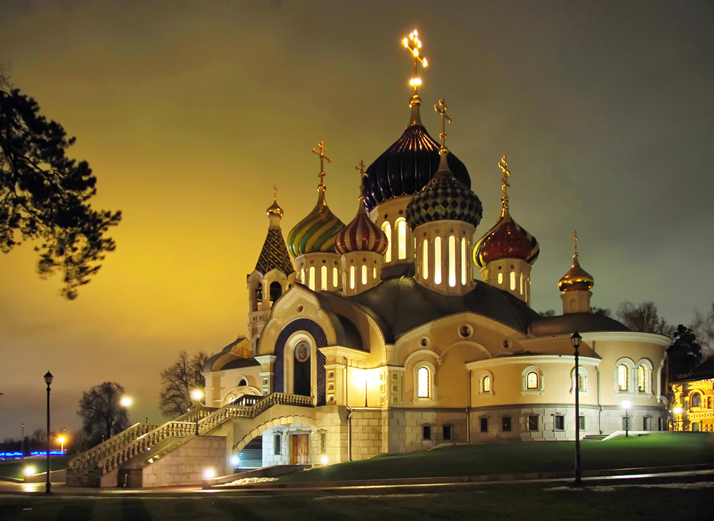 Зимний храм в Переделкино