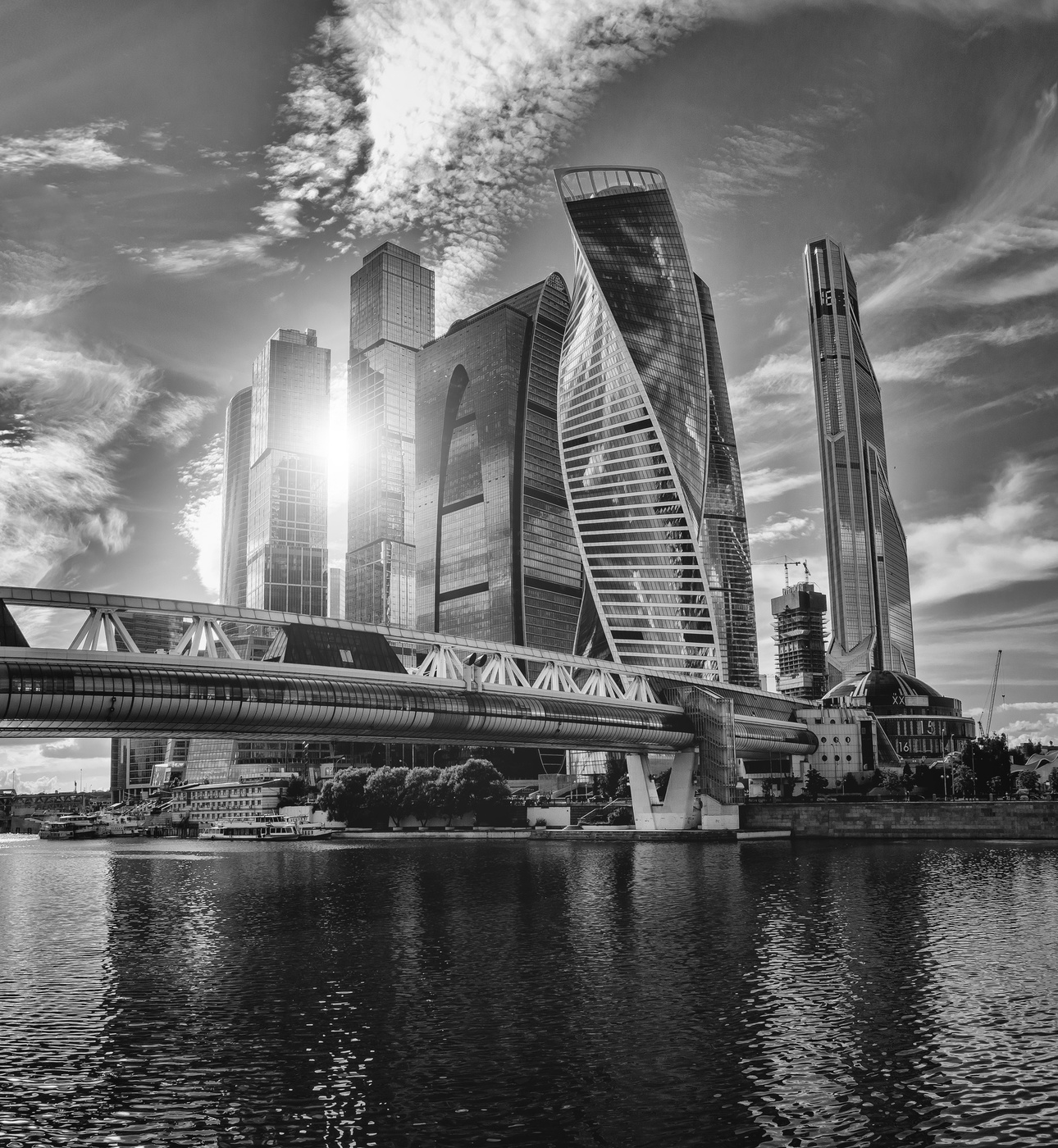 Открытка стишки, черно белые картинки москва сити