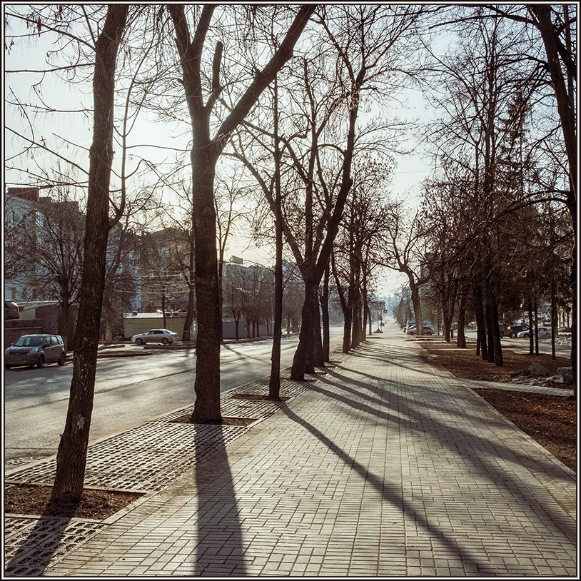 Апрель в городе