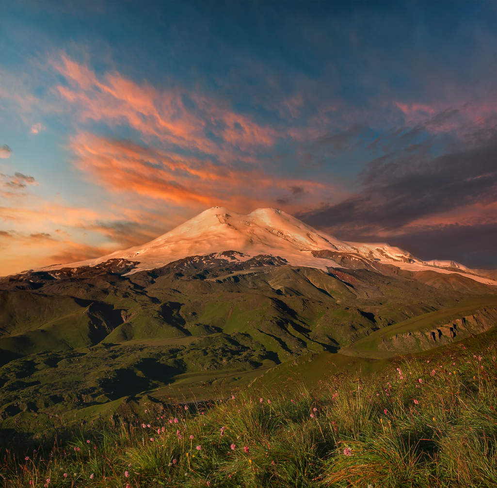 Кабардино Балкария рассвет