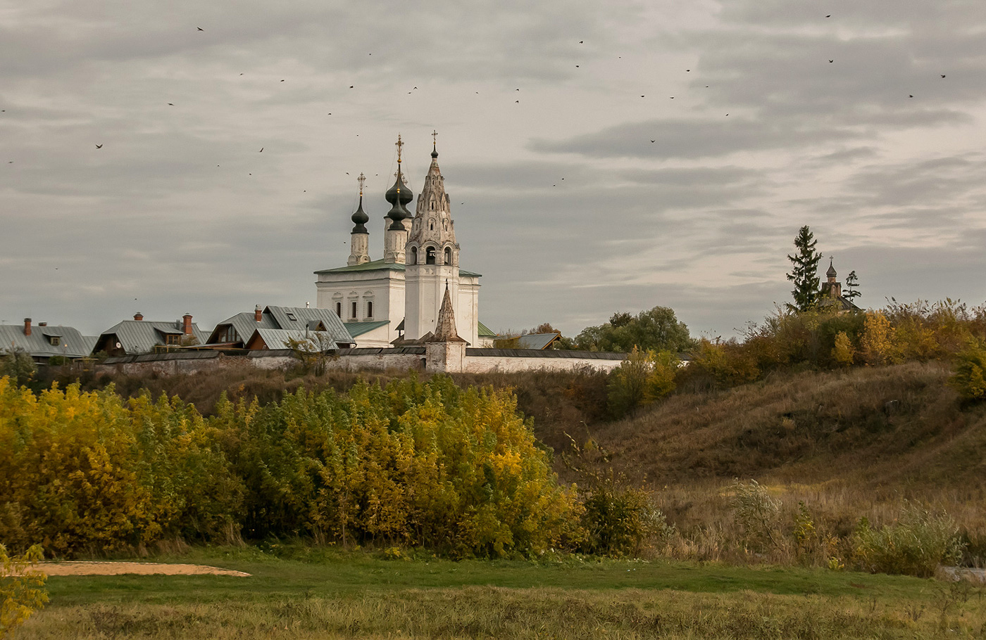 Суздаль Лавра осень