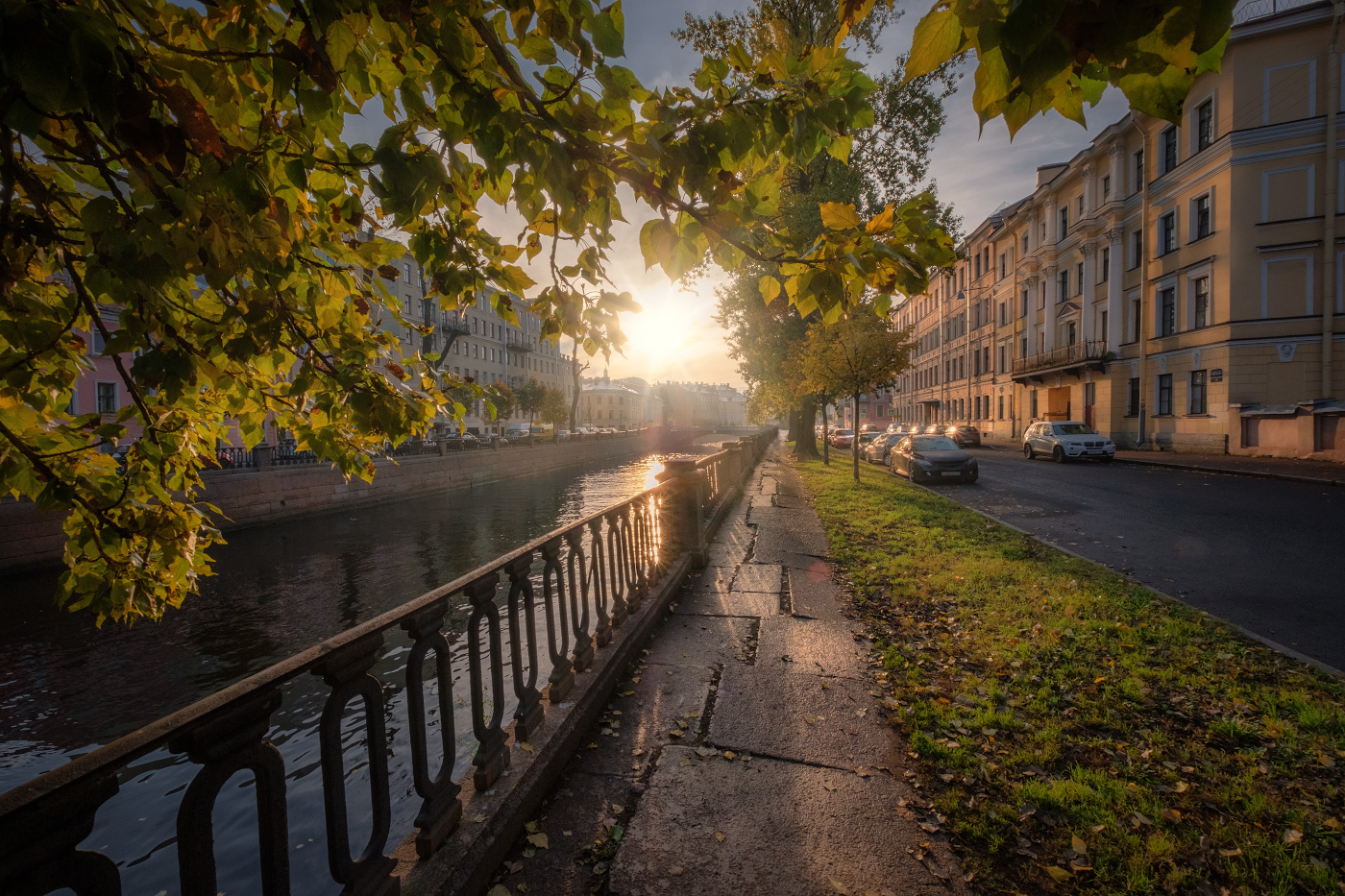 Жаркий сентябрь в Петербурге