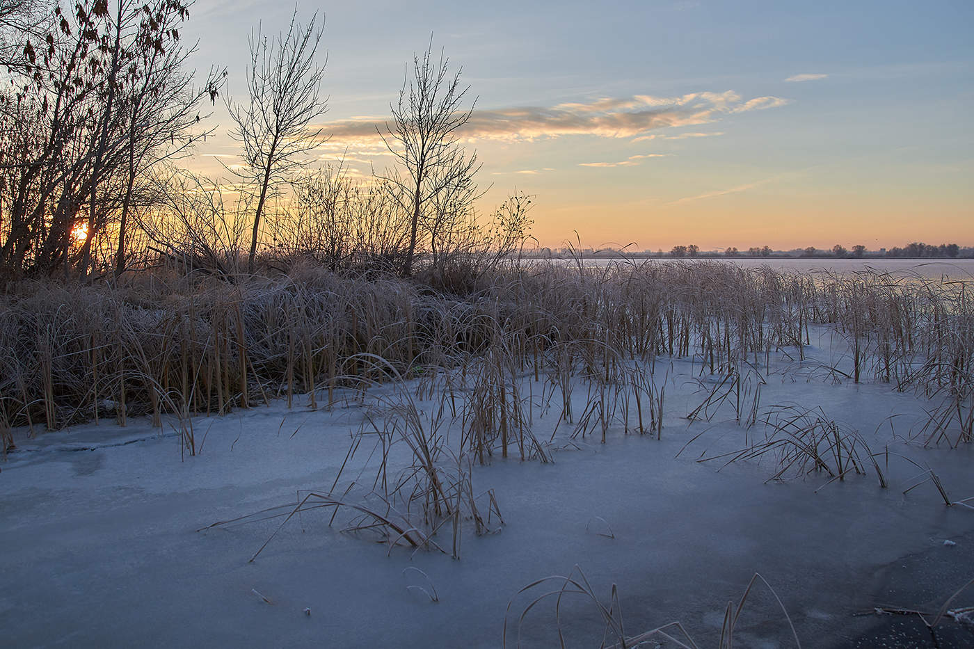 Мороз река