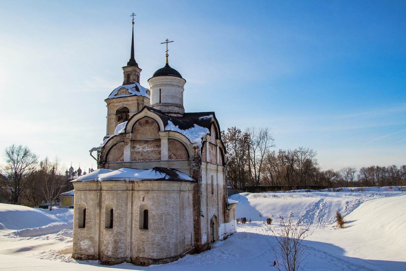 Зимний храм Вознесения поселок Гвардейское