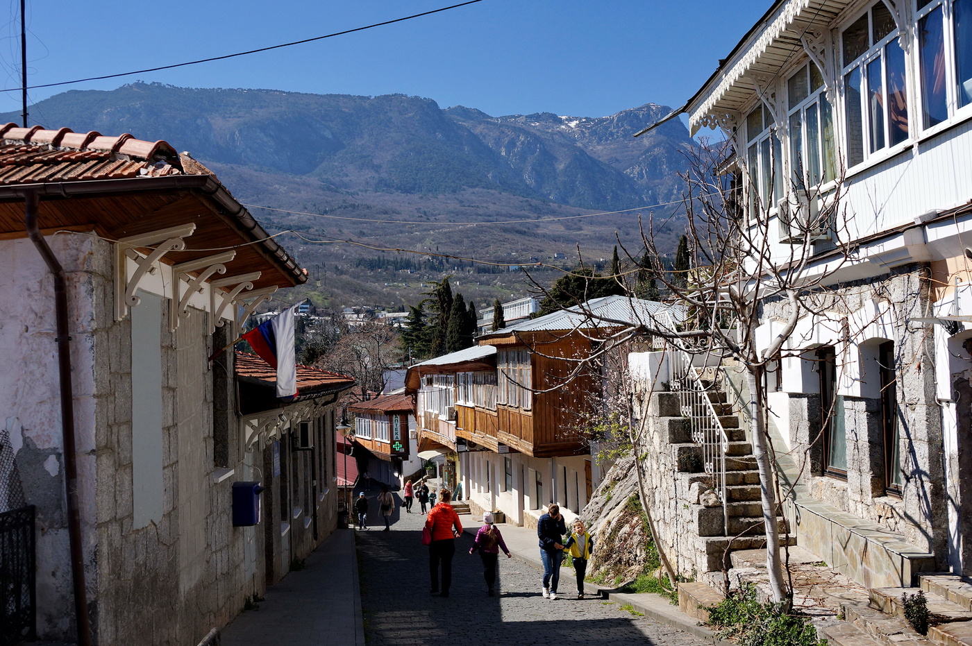 Фото улиц гурзуфа в крыму