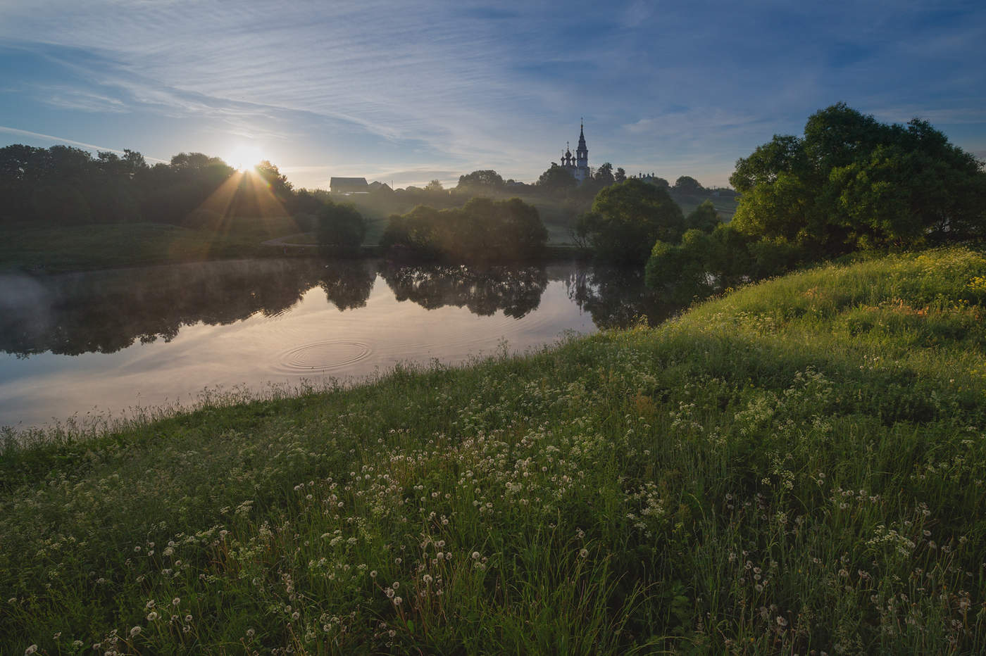 Утро в подмосковье фото