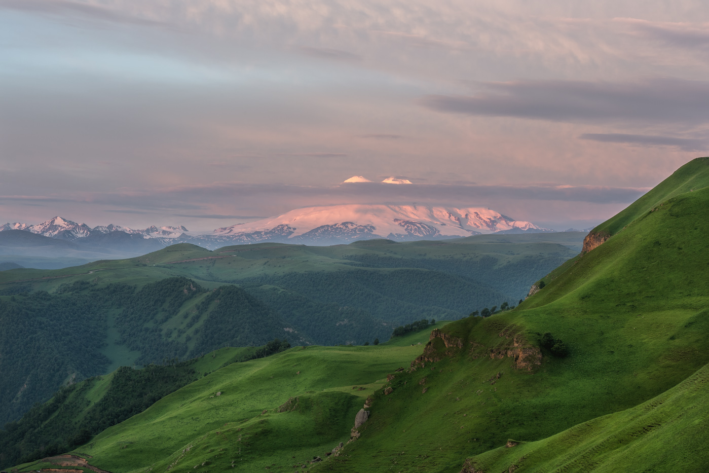 Кабардино Балкария рассвет