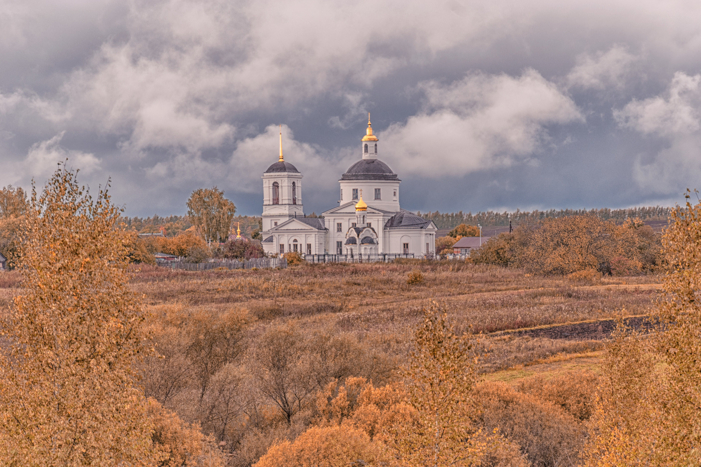 Никольский монастырь Тула осенью