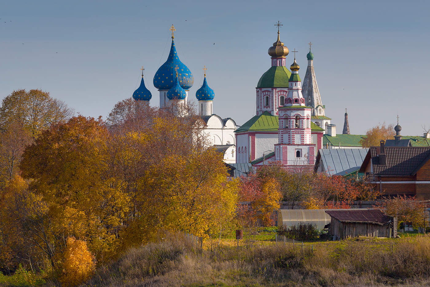 Суздаль В Октябре Фото