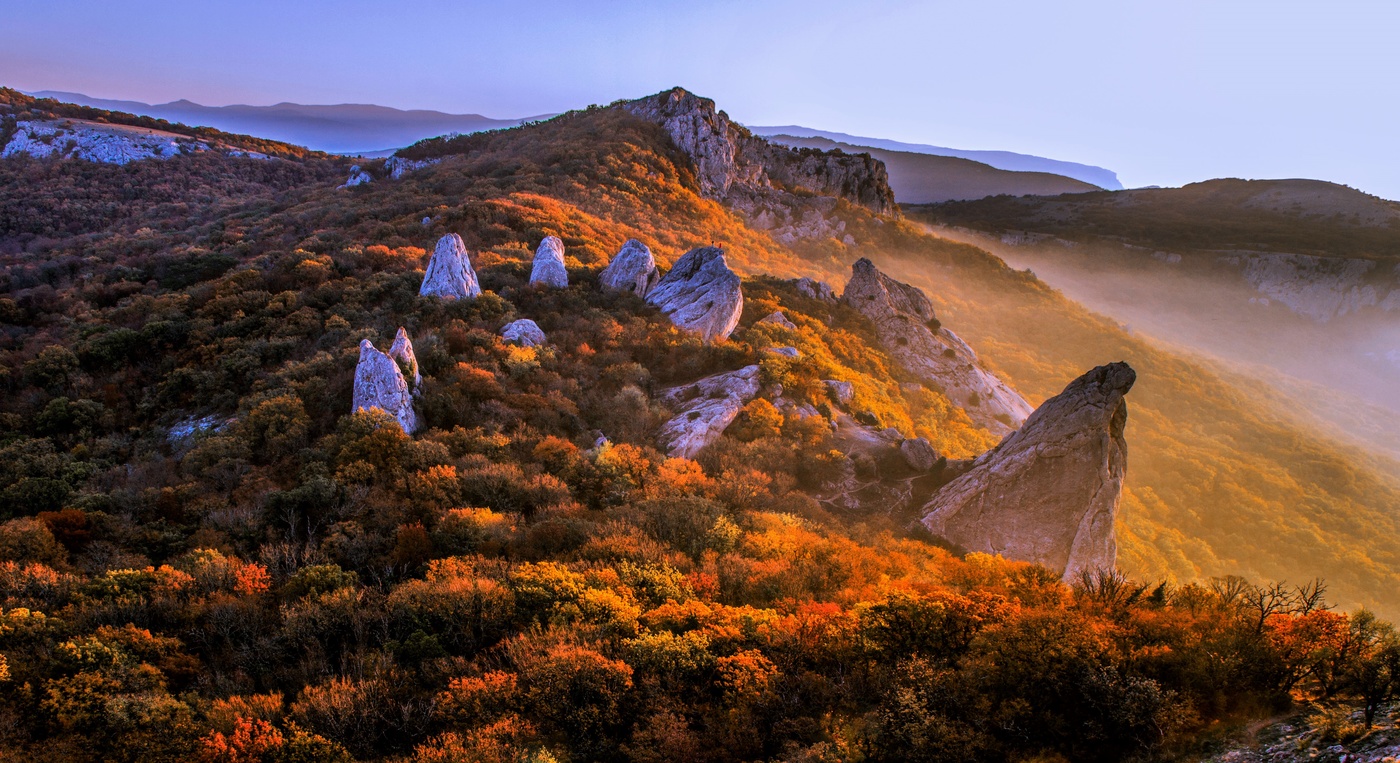 Храм солнца гора Форос