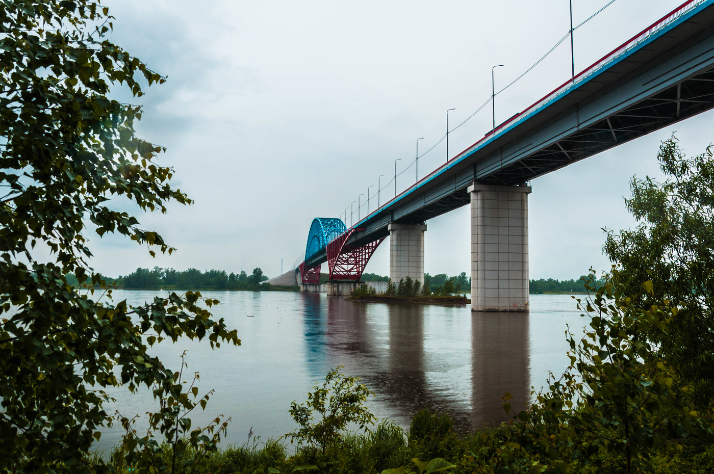 Путинский мост в красноярске