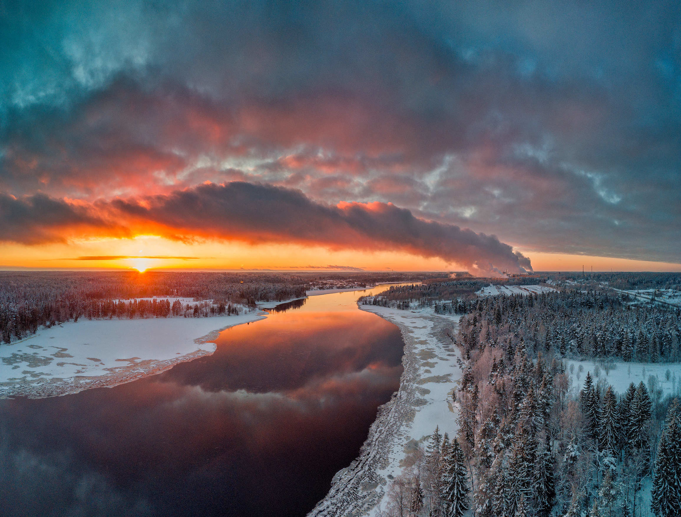 Февральский пейзаж